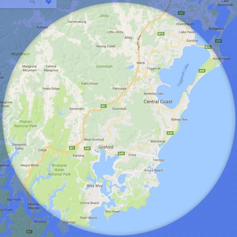 Central Coast MAP